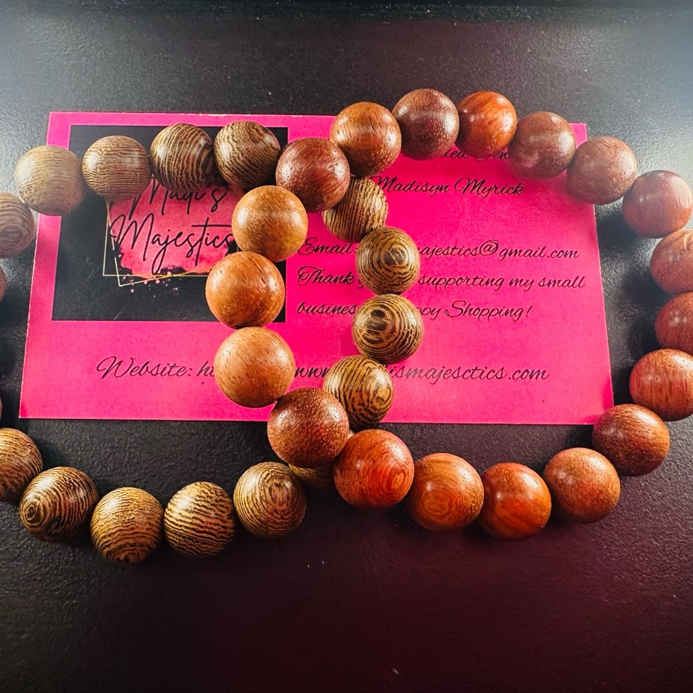 Wooden Bead Bracelet